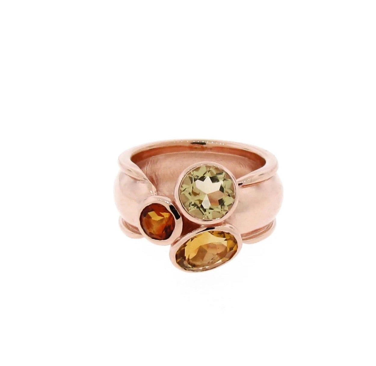 Rose gold Autumn Trinity Ring