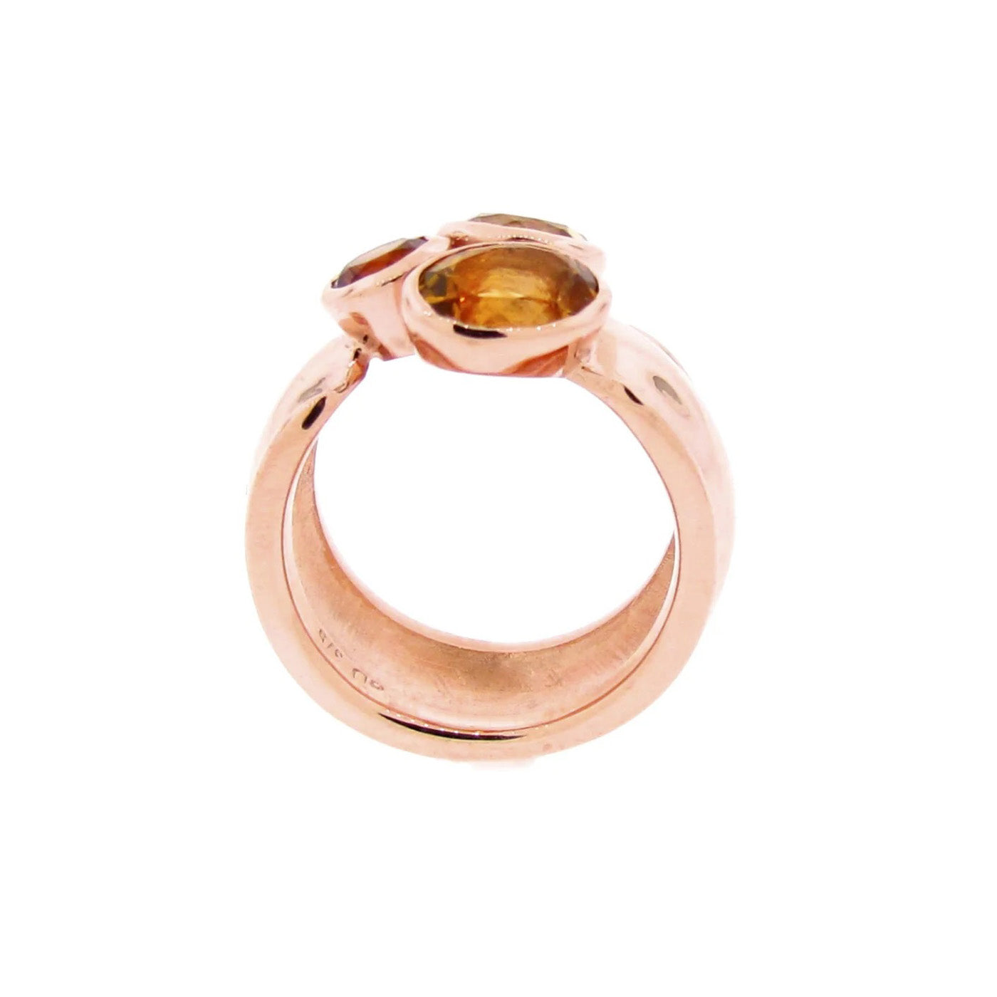 Rose gold Autumn Trinity Ring