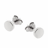 Sterling Silver Eclipse stud Earrings