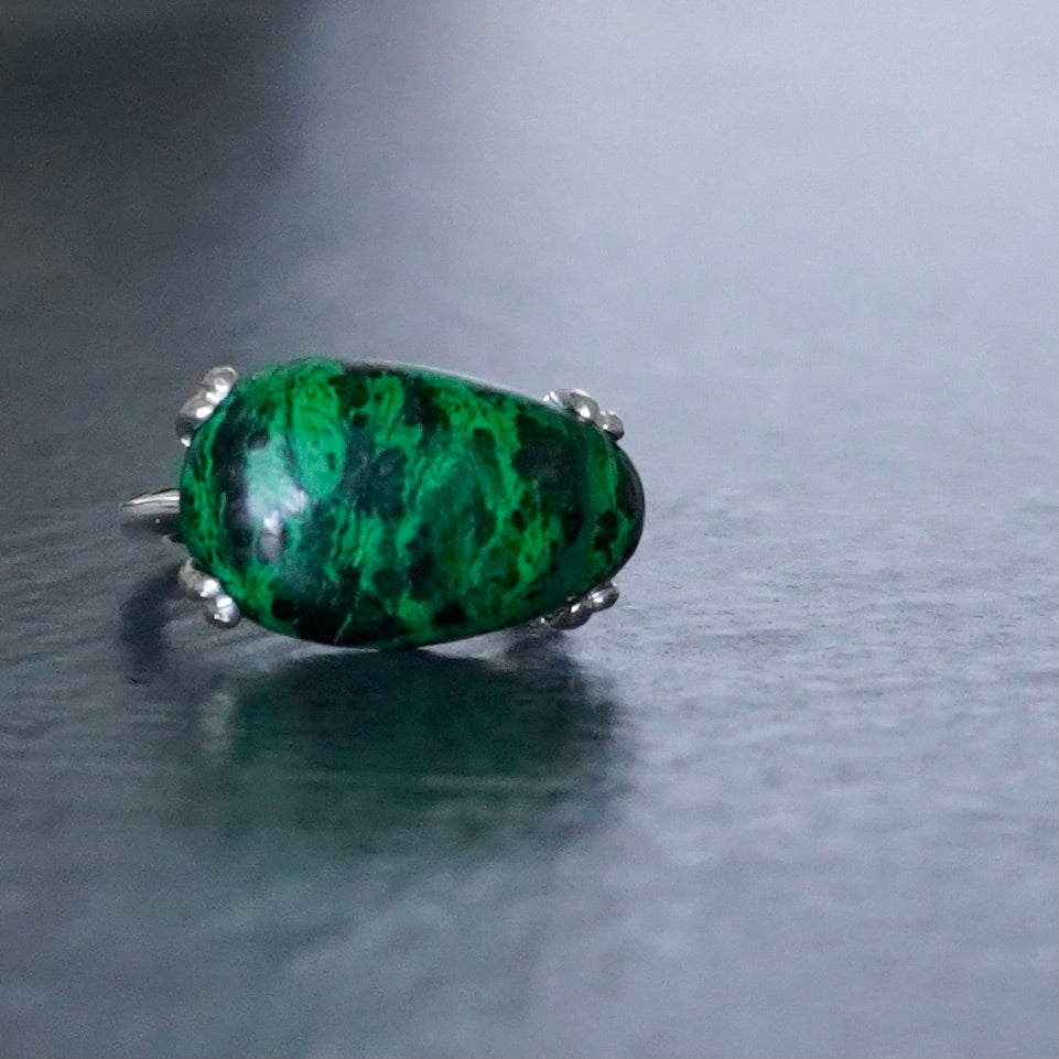 Sterling Silver Maw Sit Sit Era Ring