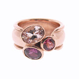 Rose gold Spring Trinity Ring