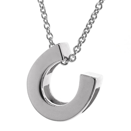 Silver Horseshoe Pendant, Necklace or Anklet