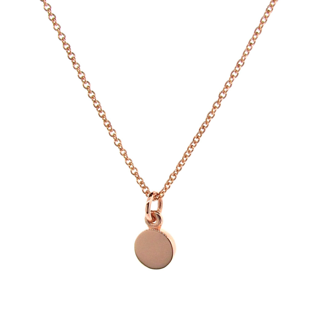 Rose Gold Small Eclipse Pendant