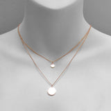 Yellow Gold Medium Eclipse Pendant