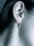 White Gold Droplet earrings