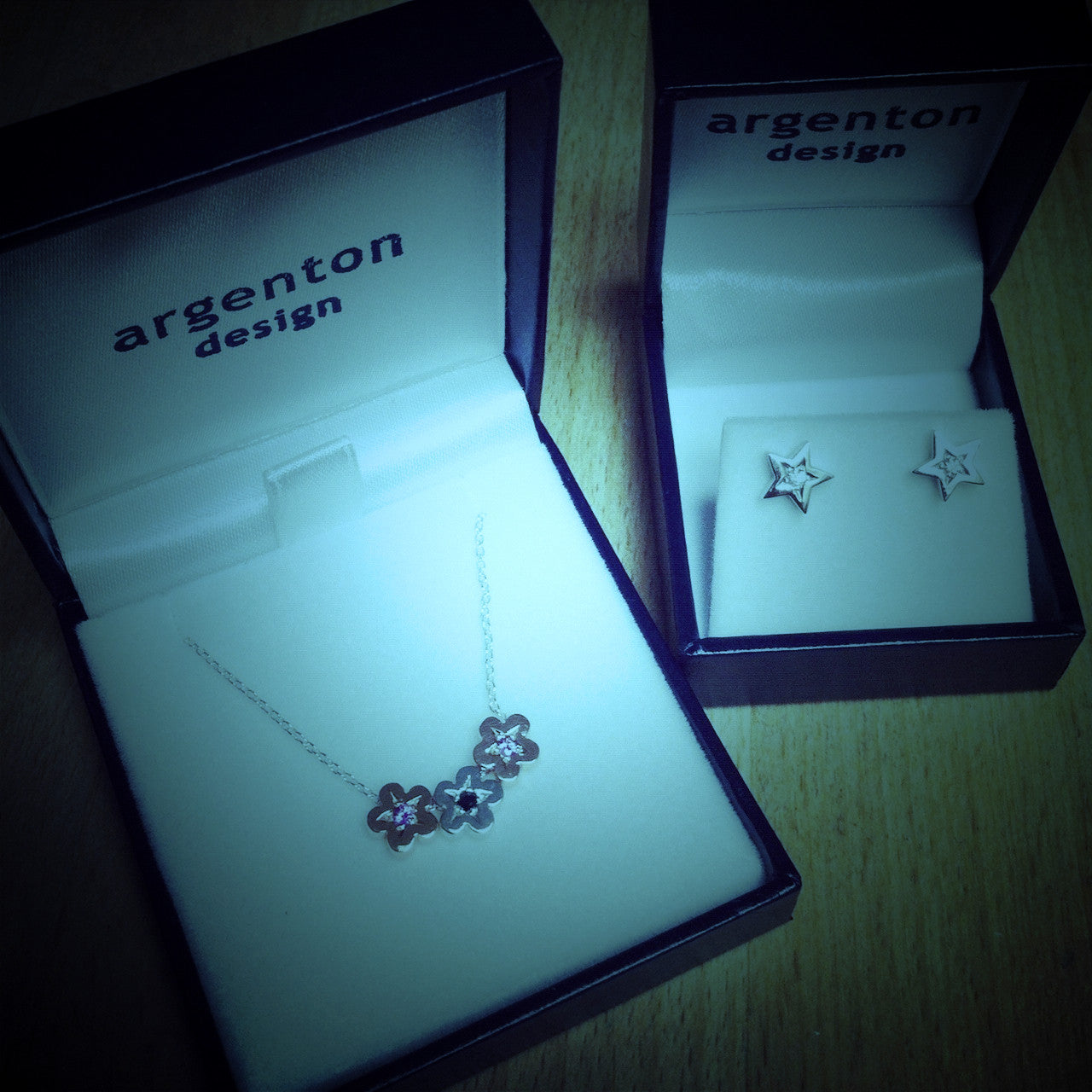 Rose Gold Diamond Baby Star Pendant