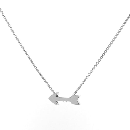 Sterling Silver Baby Arrow Pendant, Necklace or Anklet