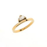 18ct Yellow Gold Diamond Cadillac Engagement Ring set