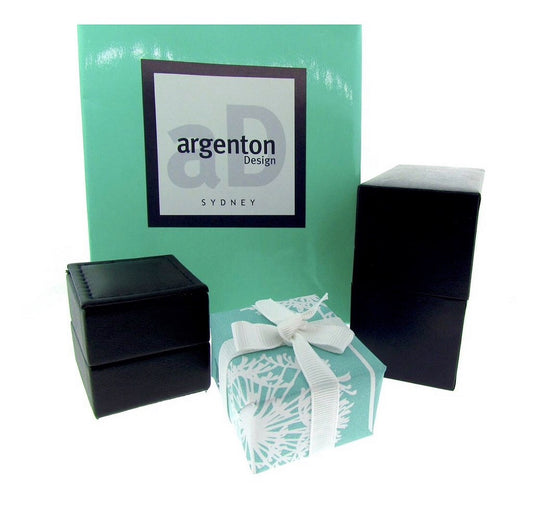 Sterling Silver Dark Blue Sapphire Baby Star Necklace