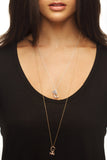Yellow gold 'Tulip' Pendant