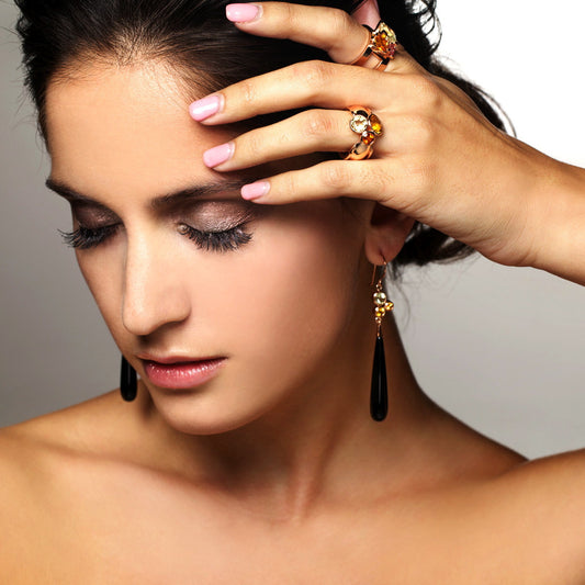 Rose gold Autumn Trinity Ring