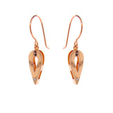 Rose Gold Small Ombre Travelling Earrings