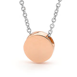 Rose Gold and silver 'Baby Disc' Necklace or Anklet