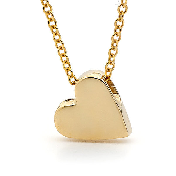 Yellow Gold 'Baby Heart' Pendant