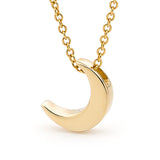 Yellow Gold '2 Moons' Necklace