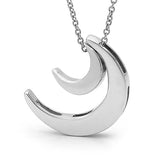 Sterling Silver '2 Moons' Necklace