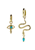 mix and match yellow gold turquoise charms