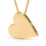 Yellow Gold Large Heart Pendant