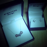 Rose Gold Pink Sapphire Baby Blossom Pendant