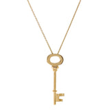 Yellow Gold Key Pendant