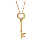Yellow Gold Key Pendant