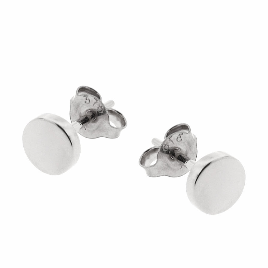 White Gold Eclipse stud Earrings