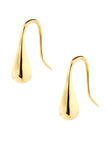 Yellow Gold 'Droplet' earrings