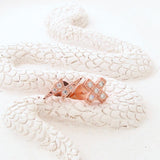 Rose Gold Diamond Kiss Stud Earrings