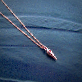 Rose Gold Small Spiral Shell Pendant Charm