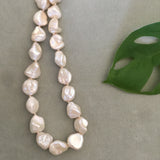 White Baroque Freshwater Pearl Necklace