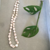 White Baroque Freshwater Pearl Necklace