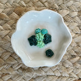 Small Succulent  Ceramic Trinket Dish