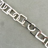 Sterling Silver Heavy handmade Bracelet 20cm