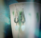 brave new warrior earrings in green