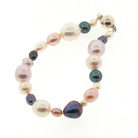 Multi coloured 'Tears from the Moon' Bracelet
