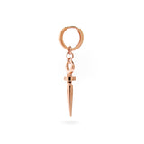 Rose Gold Moon Pendulum Charm