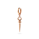 Rose Gold Moon Pendulum Charm