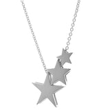 Silver Medium Star Pendant