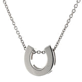 Silver Horseshoe Pendant, Necklace or Anklet