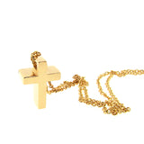 Yellow Gold Small Cross Pendant