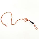 Rose Gold Onyx Luck Bracelet