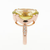 Rose gold Regal Crown Ring