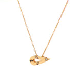 Yellow Gold Small Travelling Pendant