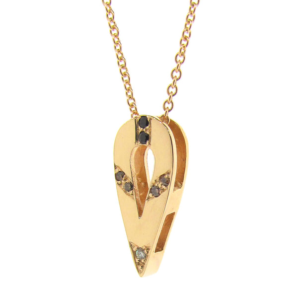 Yellow Gold Small Travelling Pendant