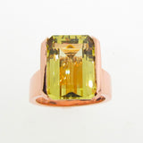 Rose gold 70's Cocktail  Ring