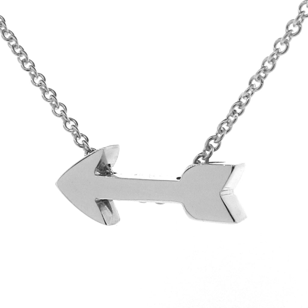 Sterling Silver Baby Arrow Pendant, Necklace or Anklet