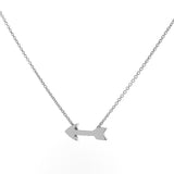 Sterling Silver Baby Arrow Pendant, Necklace or Anklet