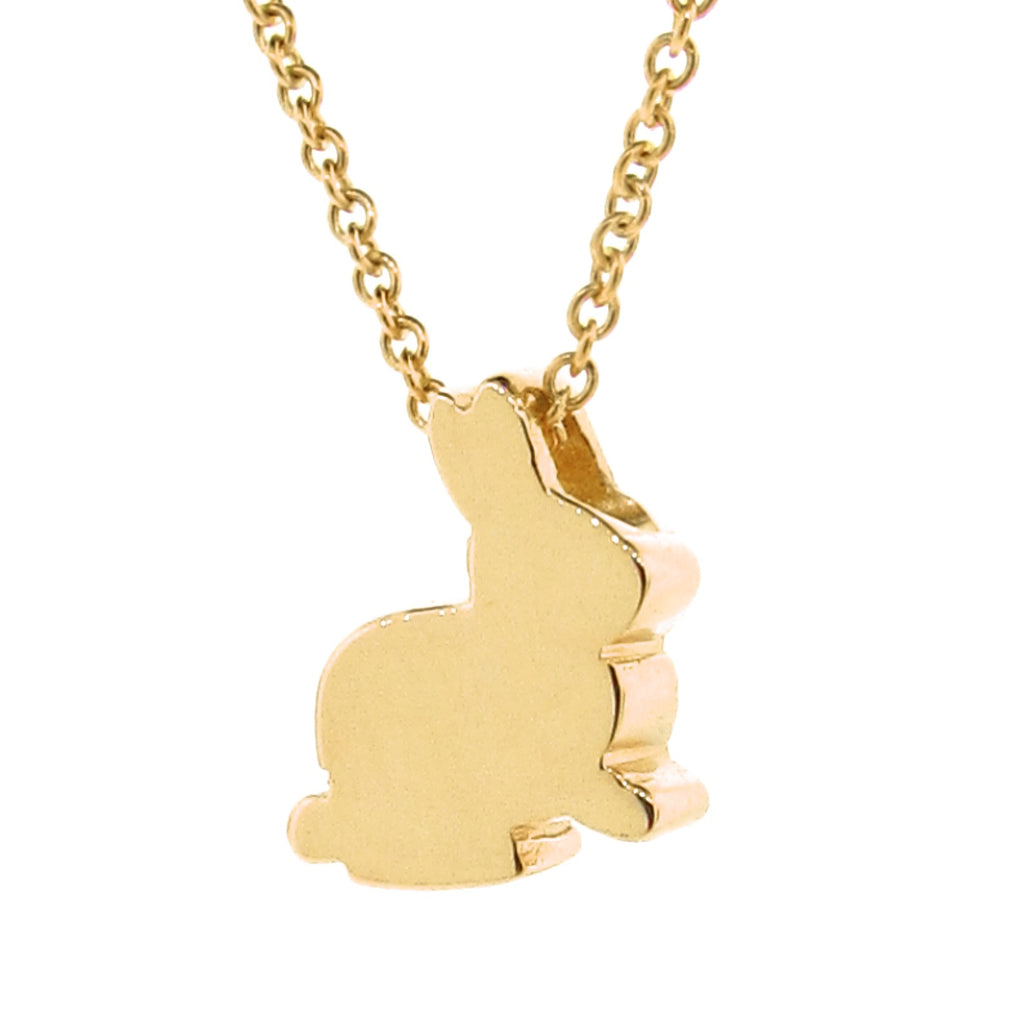 Yellow Gold  'Baby Bunny' Pendant