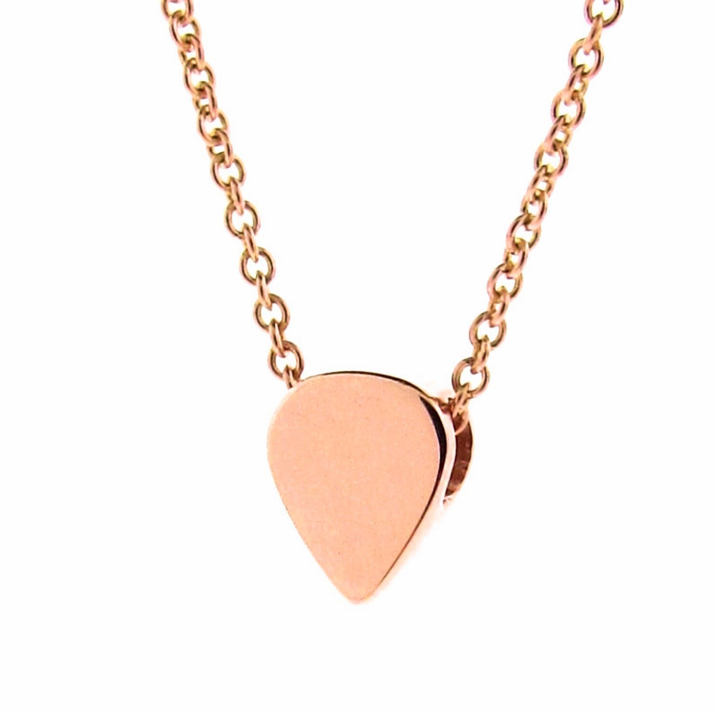 Rose Gold Baby Lotus Petal Pendant or Necklace