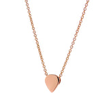 Rose Gold Baby Lotus Petal Pendant or Necklace